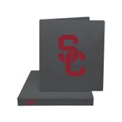 USC Trojans Charcoal 1" SC Interlock Binder